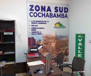 Las nuevas oficinas de Cedisueños en la zona central de la ciudad de Cochabamba.